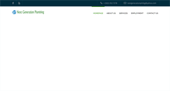 Desktop Screenshot of nextgenerationplumbing.com